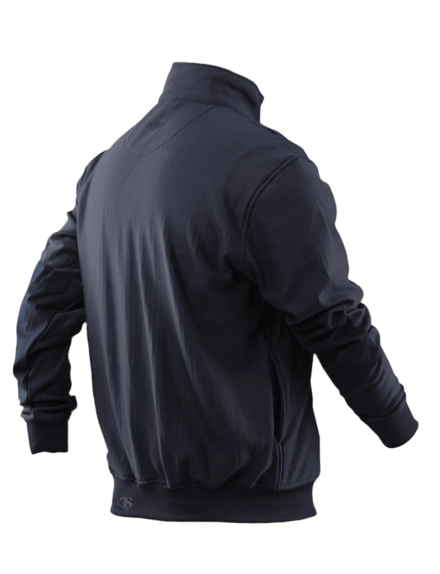 24-7 grid fleece zip job shirt 2077
