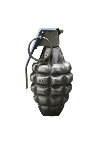 HAND GRENADE, (INERT)