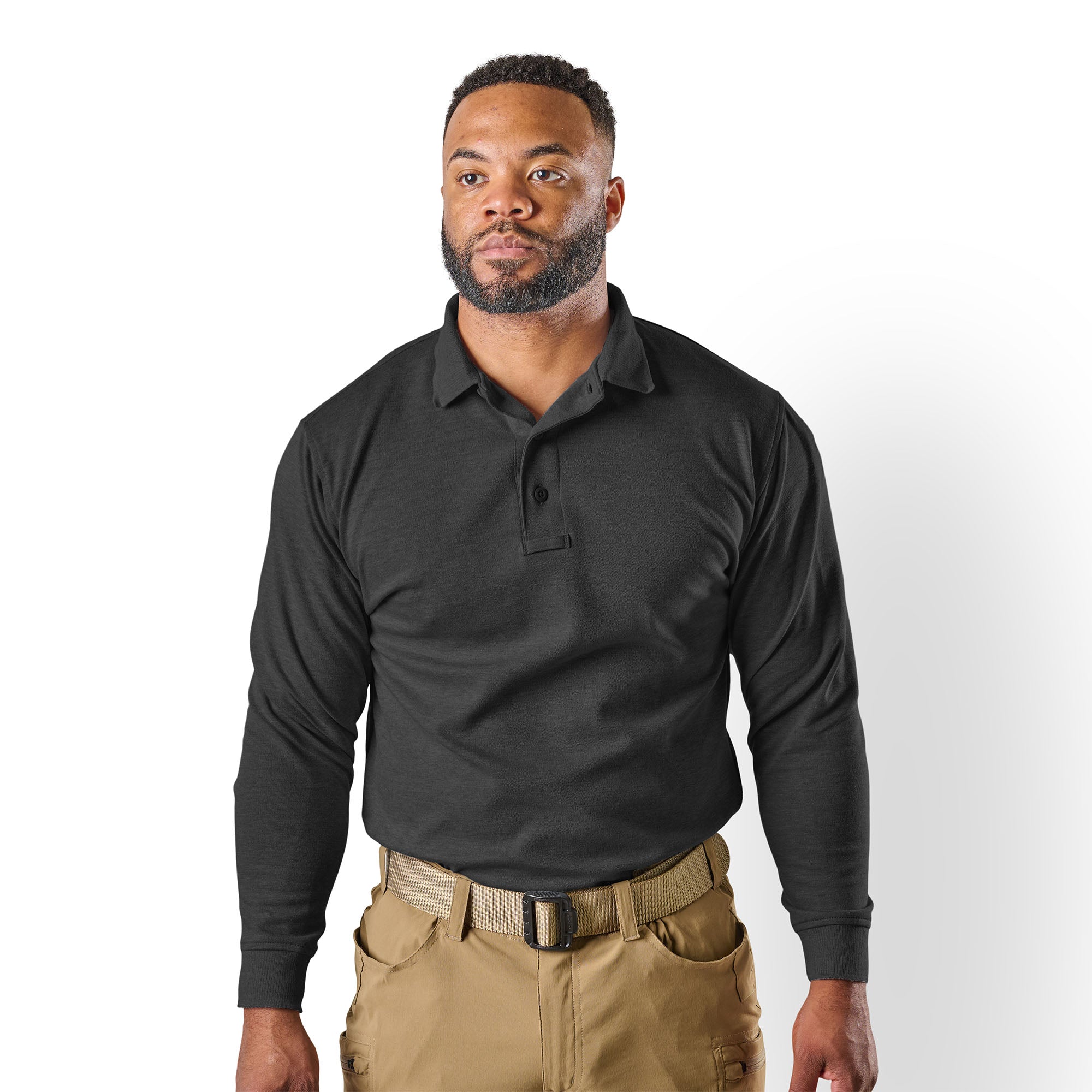 トップス MAN-TLE LongSleeve Polo sizeM Long Sleeve Performance Polo – Tru-Spec