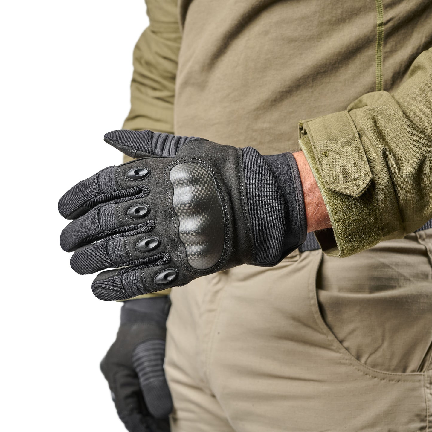 Tactical Hard Knuckle Gloves