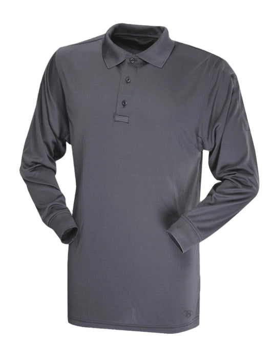 24-7 perform polo LS Char 4504
