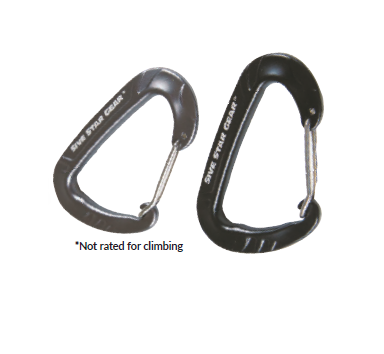 CARABINERS, 2PK WIREGATE: DISCONTINUED