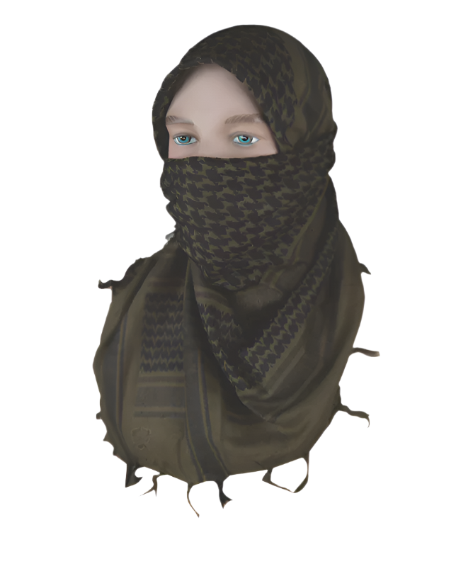 Rave Accessories Men Premium Shemagh Keffiyeh Head Neck Military