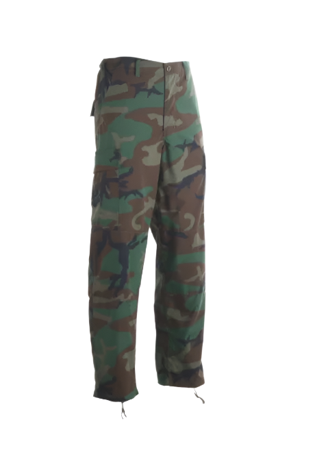 Pant, BDU, Basic, Coyote, Woodland: DISCONTINUED