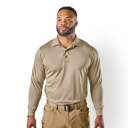 Long Sleeve Performance Polo
