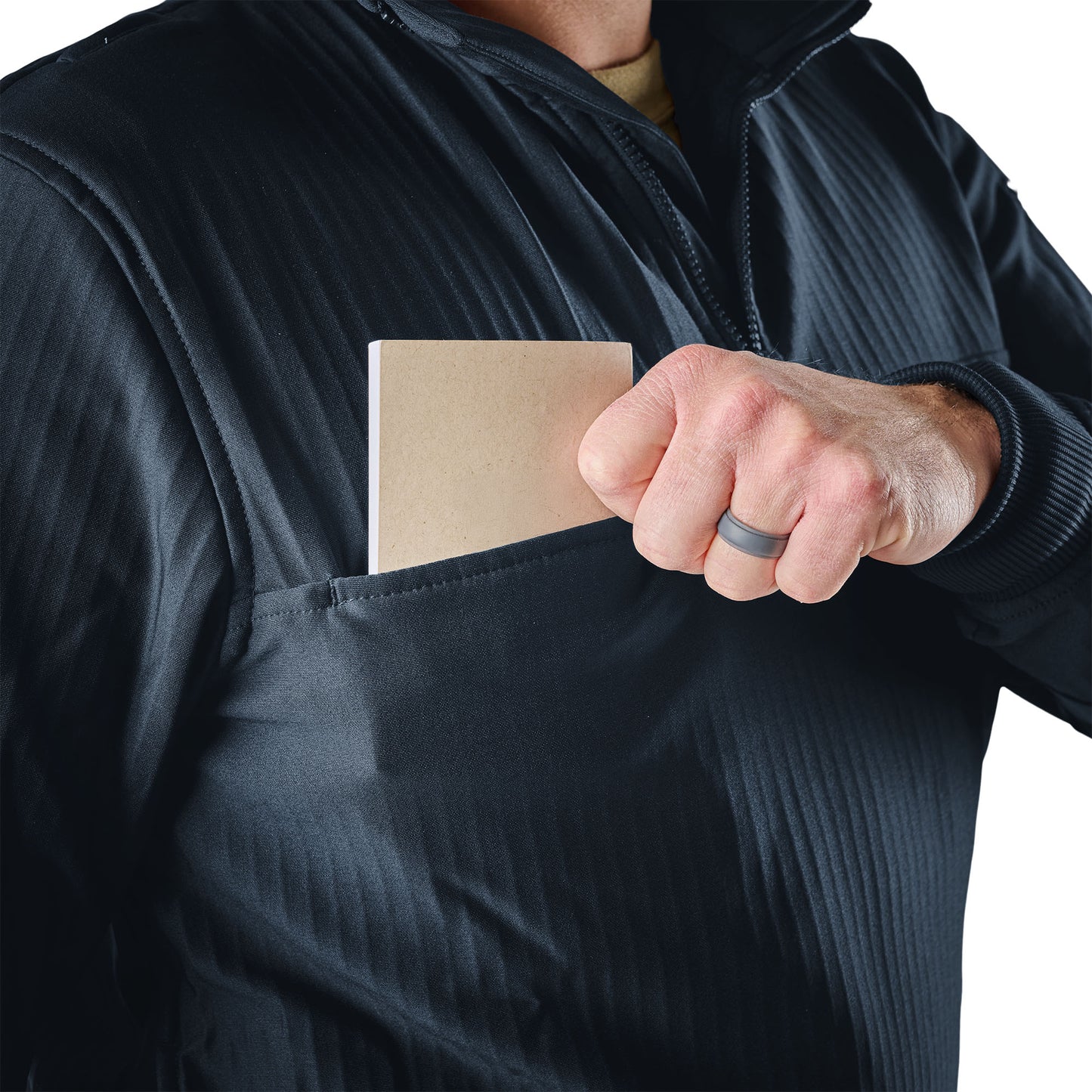 Grid Fleece Job Shirt