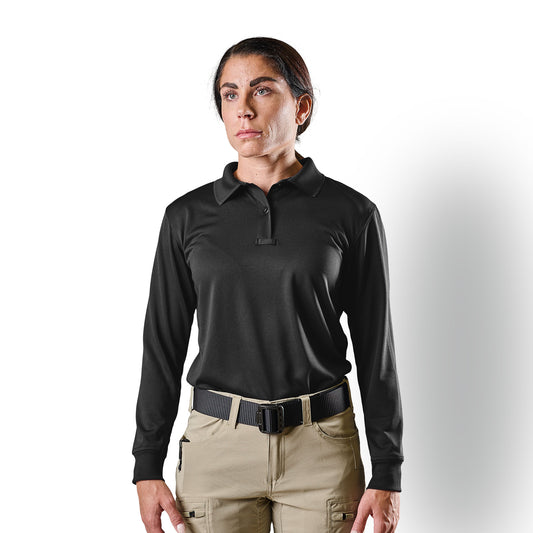 Women's Long Sleeve Performance Polo