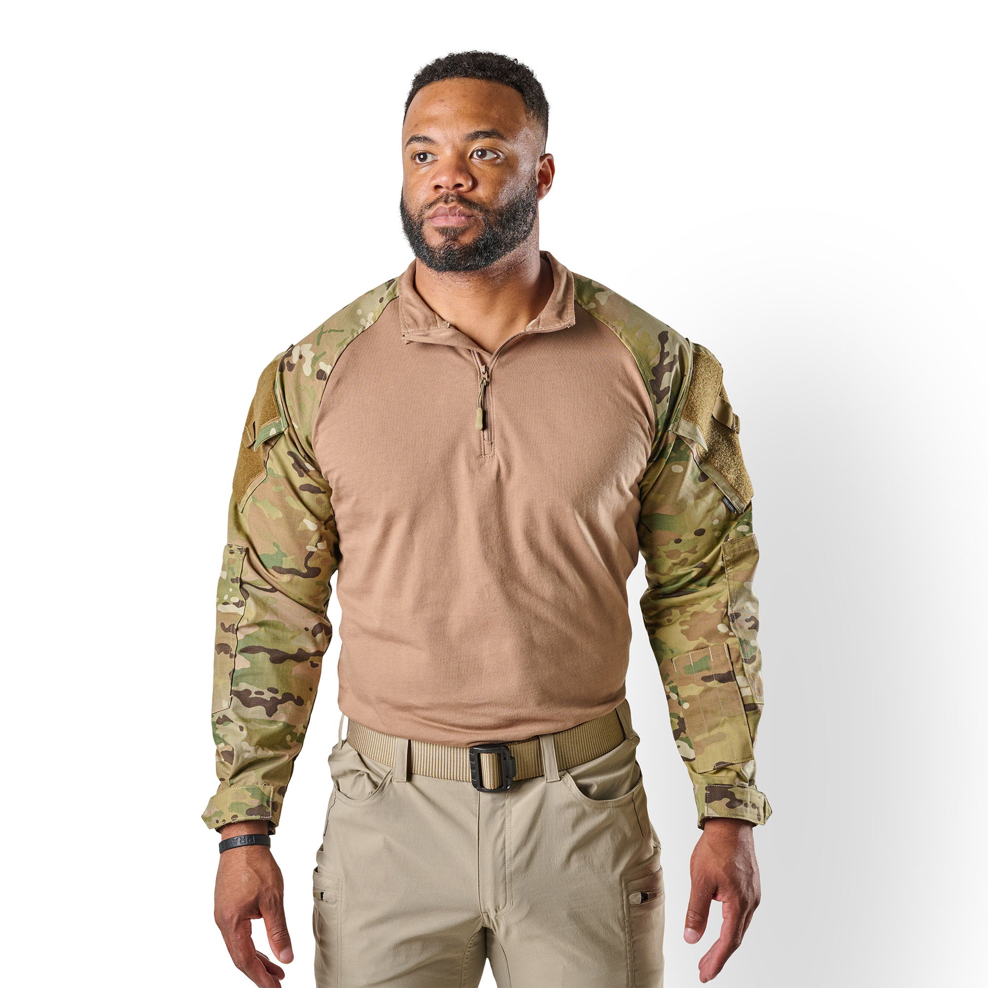 Tru-Spec 1/4 Zip Combat Shirt Multicam 50/50 NYCO