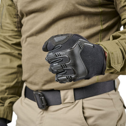 Impact Rubber Knuckle Gloves