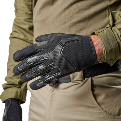 Impact Rubber Knuckle Gloves