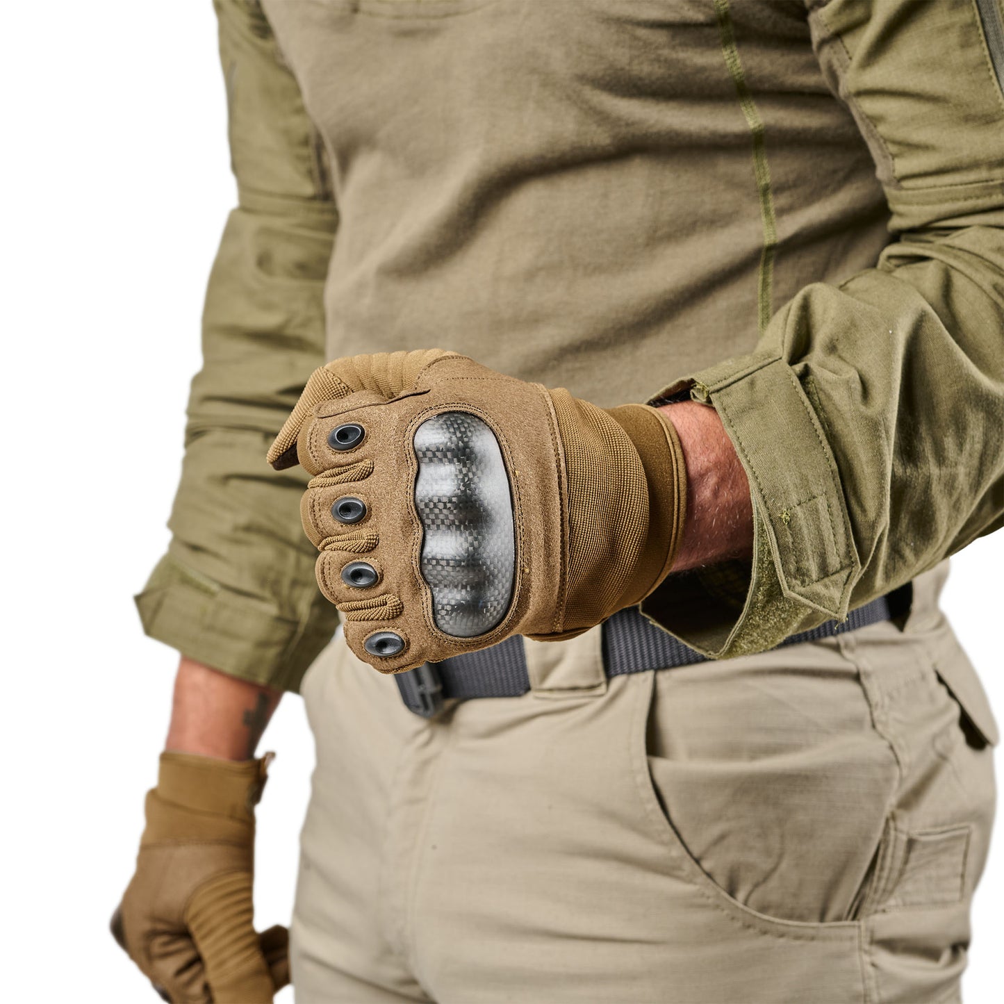 Tactical Hard Knuckle Gloves