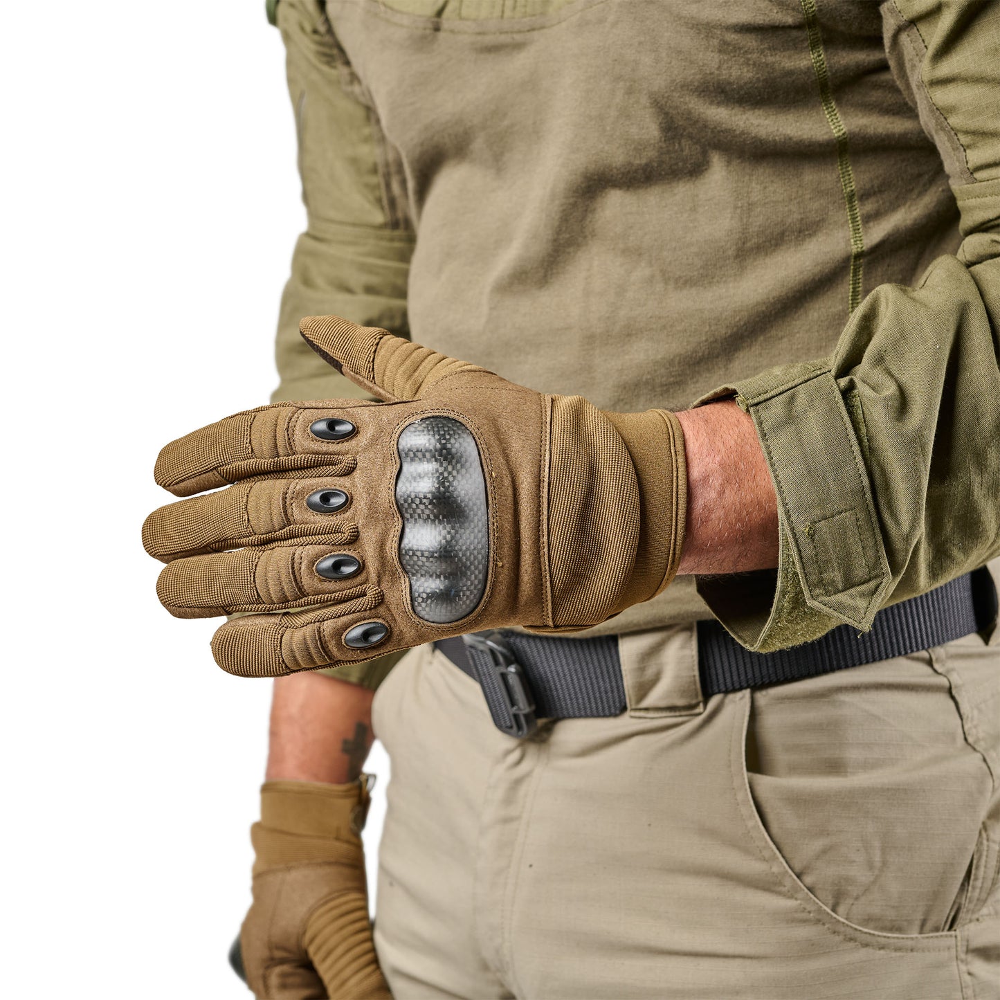 Tactical Hard Knuckle Gloves