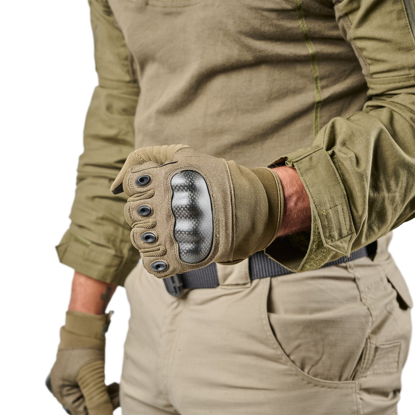 Tactical Hard Knuckle Gloves