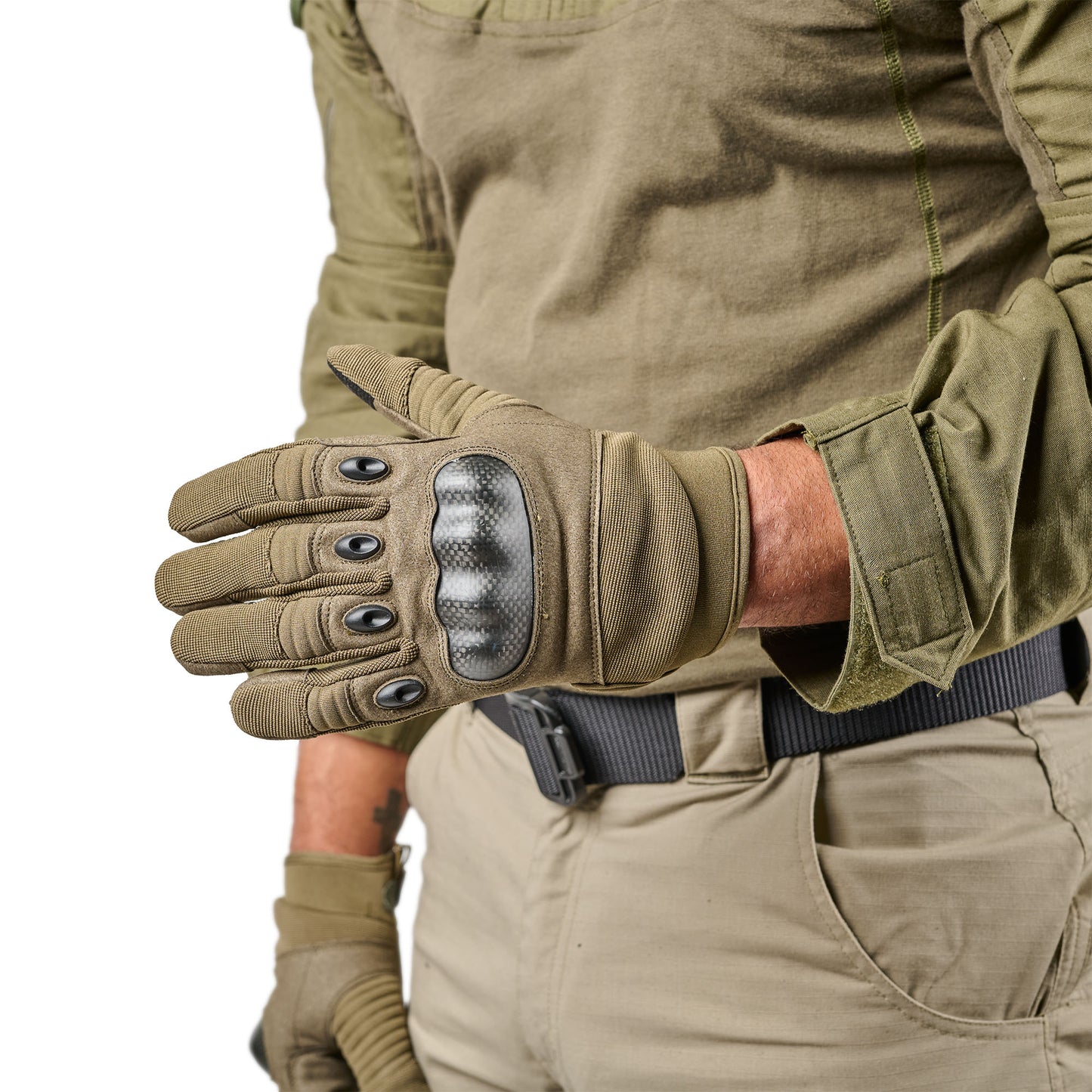 Tactical Hard Knuckle Gloves