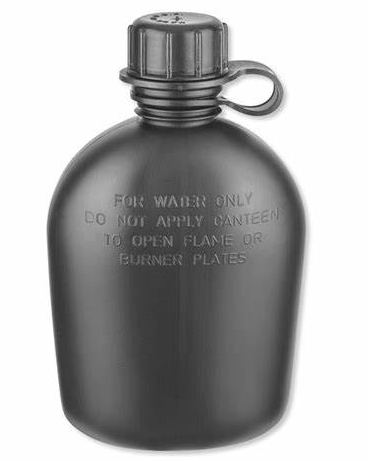 CANTEEN, GI 1 QT 3 PC, Black: DISCONTINUED